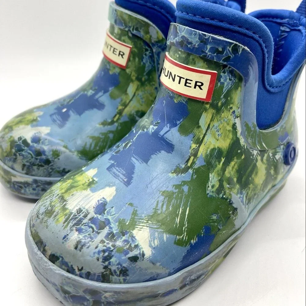 Hunter for Target Kids Boots - Blue and Green - Picture 4 of 4